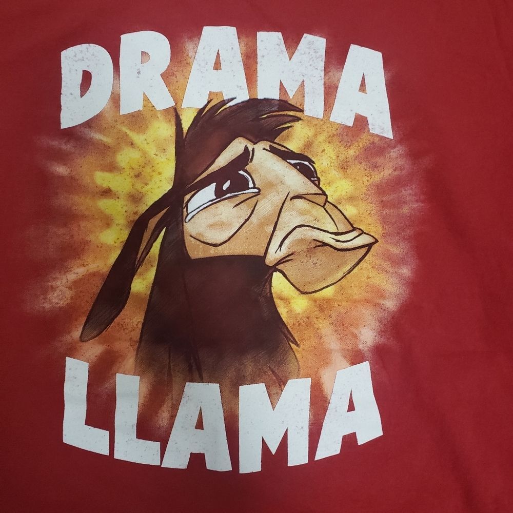 Mens Large shirt Drama Llama shirt